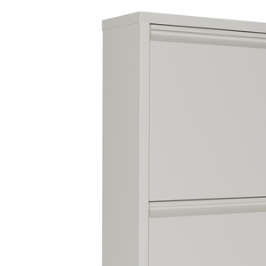 Detail schoenenkast Bodi 2-vaks Wit