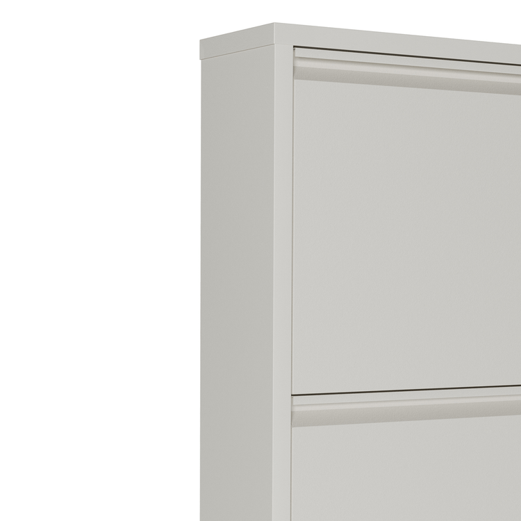 Detail schoenenkast Bodi 2-vaks Wit