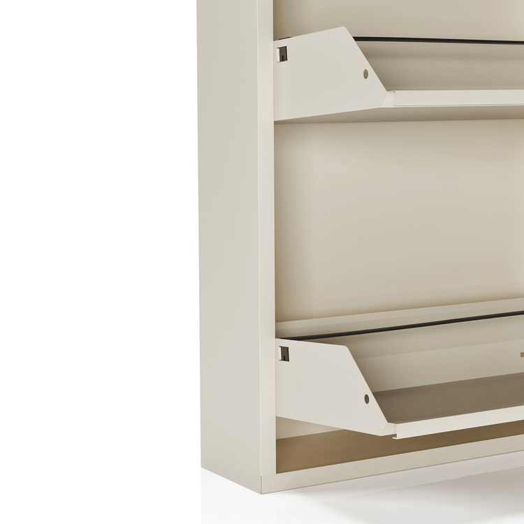 Vakken van schoenenkast Bodi beige