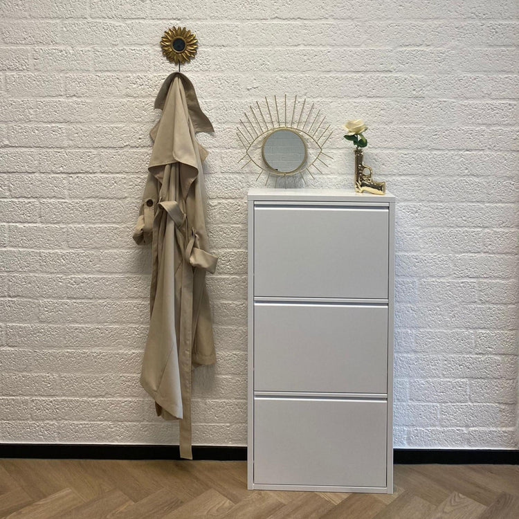 Schoenenkast Bodi in moderne setting