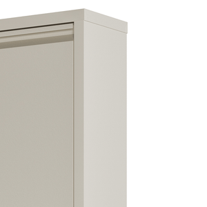 Hoek van de beige Bodi schoenenkast