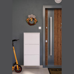 Bodi schoenenkast Wit in een hal