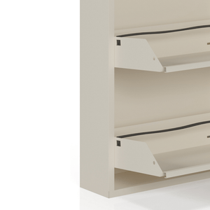 Vakken van Schoenenkast Bodi 5-vaks Soft Beige van Ceha Europe