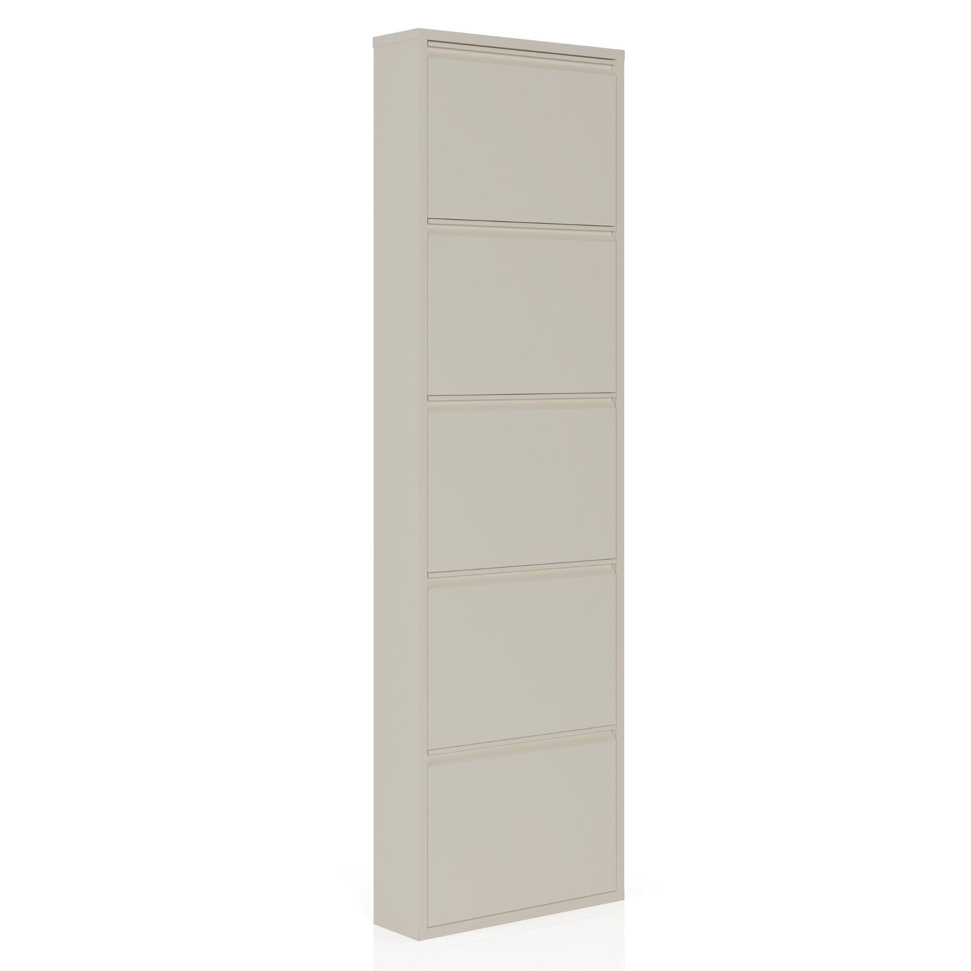 Bodi 5-vaks schoenenkast in Soft Beige