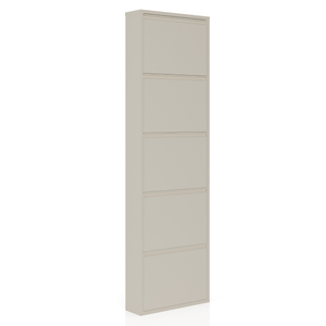 Bodi 5-vaks schoenenkast in Soft Beige