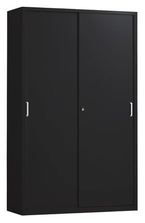 Zwarte demontabele schuifdeurkast van Ceha Europe