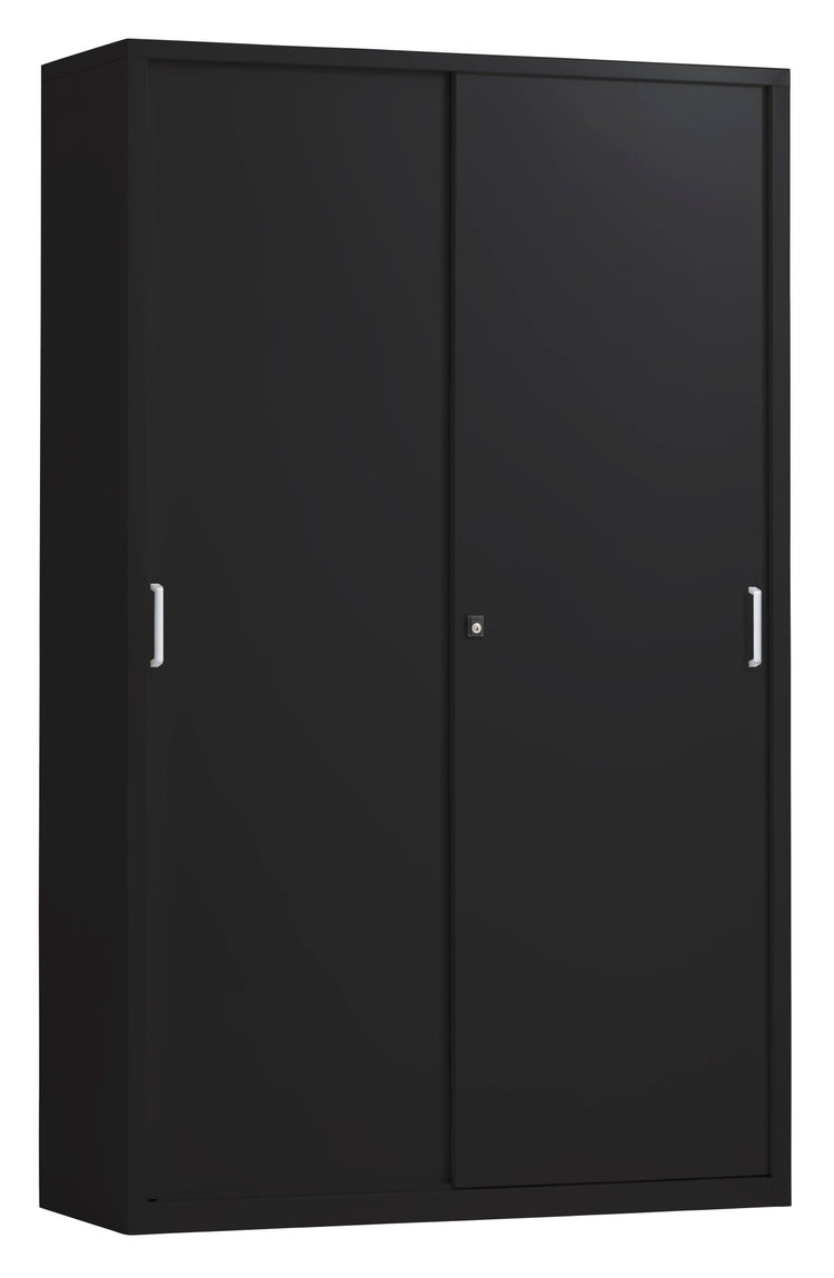 Zwarte demontabele schuifdeurkast van Ceha Europe