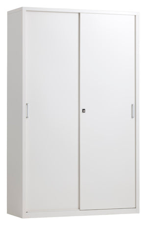 Witte demontabele schuifdeurkast van Ceha Europe