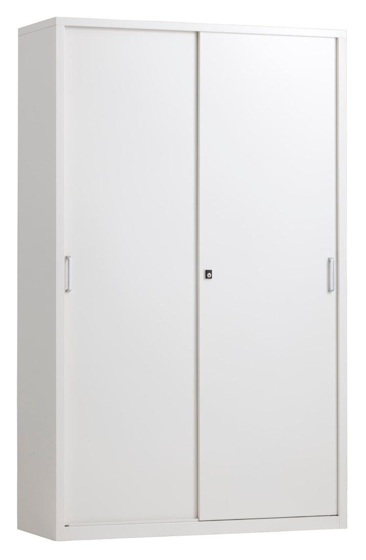 Witte demontabele schuifdeurkast van Ceha Europe