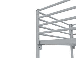 Details van aluminium stapelbed TUV