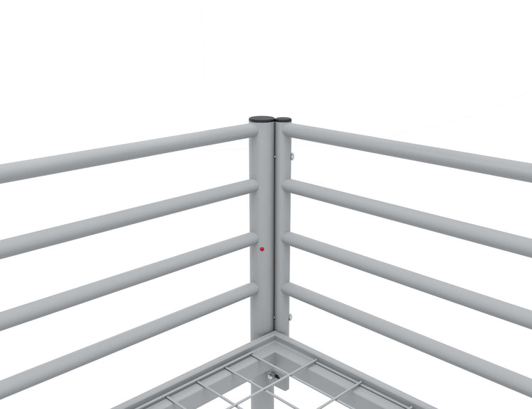 Details van TUV stapelbed