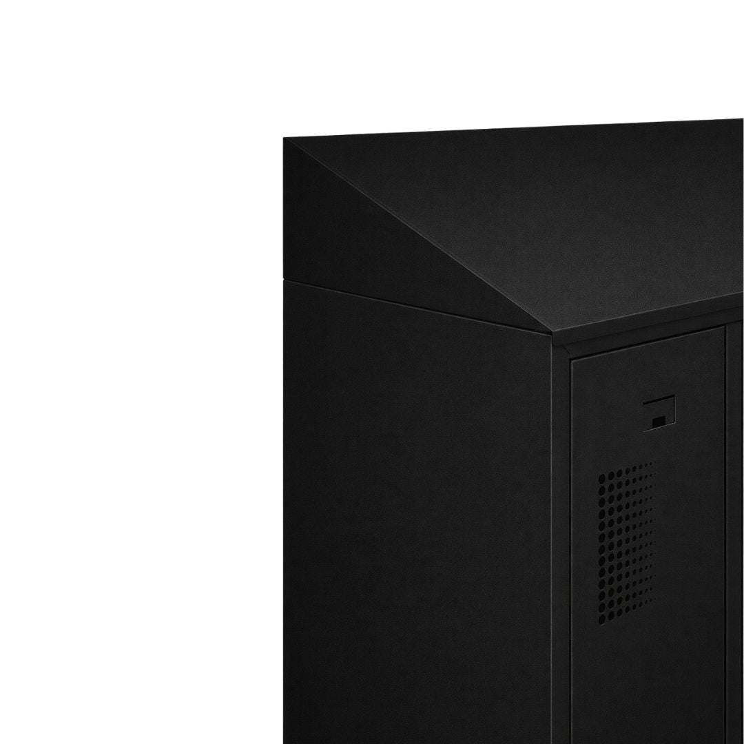 Stofkap tbv locker- of garderobekast 120x50 9005