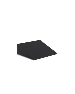 Zwarte stofkap 60 cm