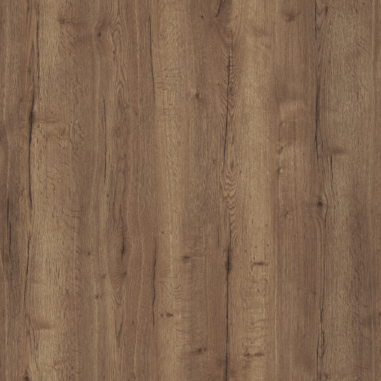 Eiken tabak blad in 160x80 cm