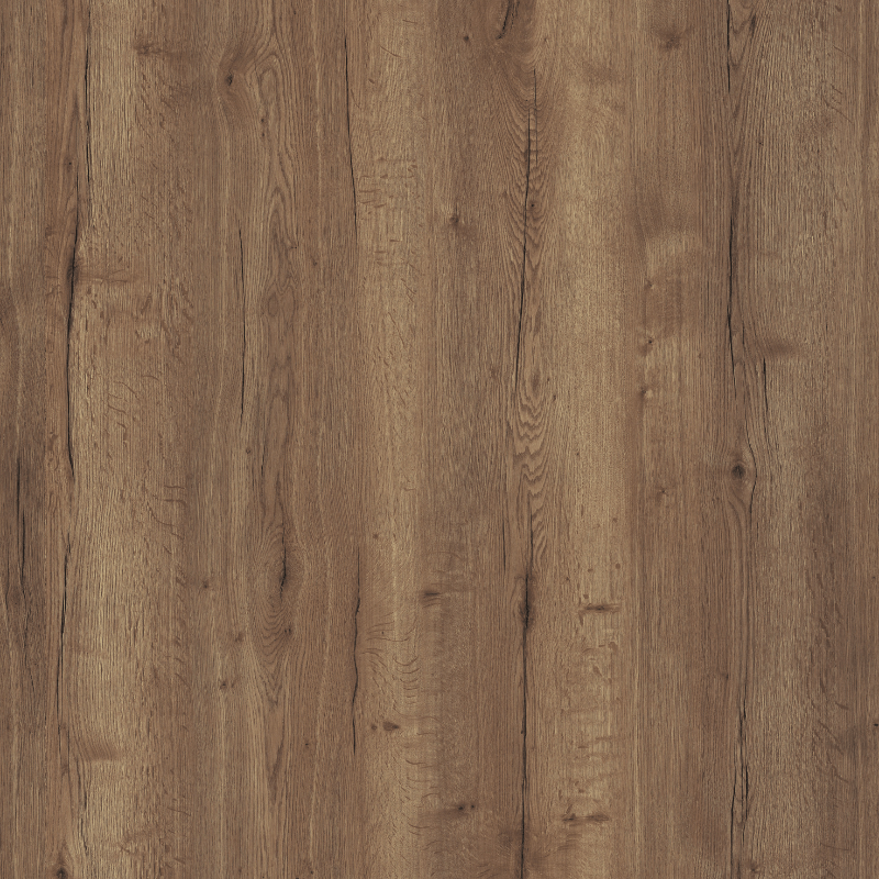 Eiken tabak blad in 160x80 cm