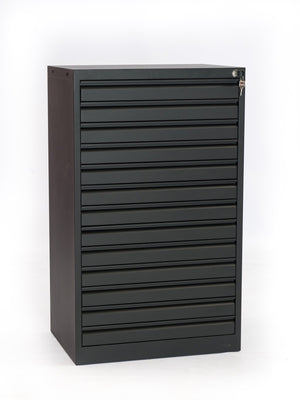 Tekening ladekast A3 13 laden (met topblad) 9005