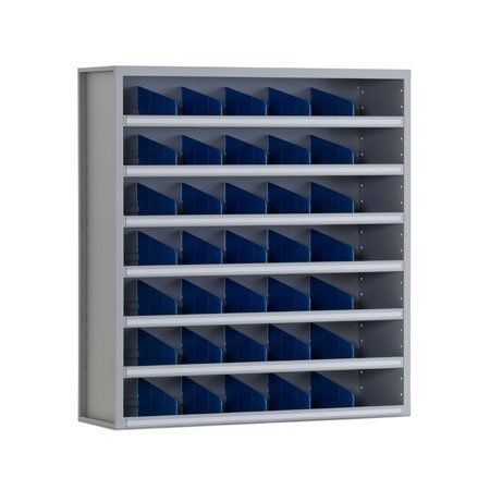 Vakkenkast PBDK 108x100x30 7037