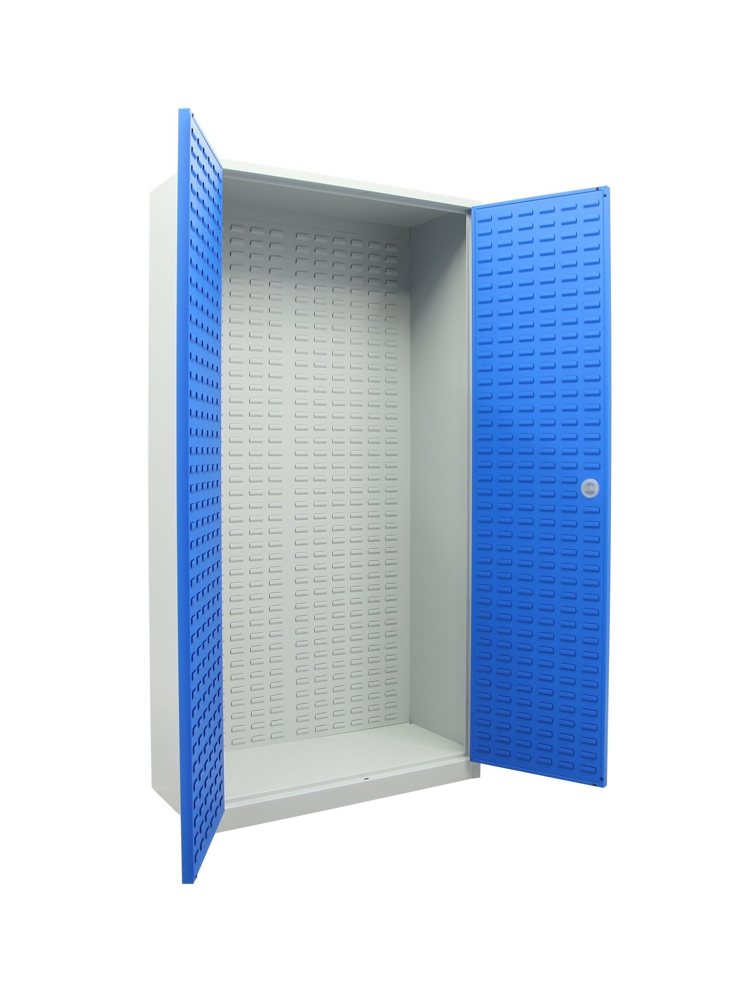 Stalen zwaarlastkast met lippen voor werkplaats