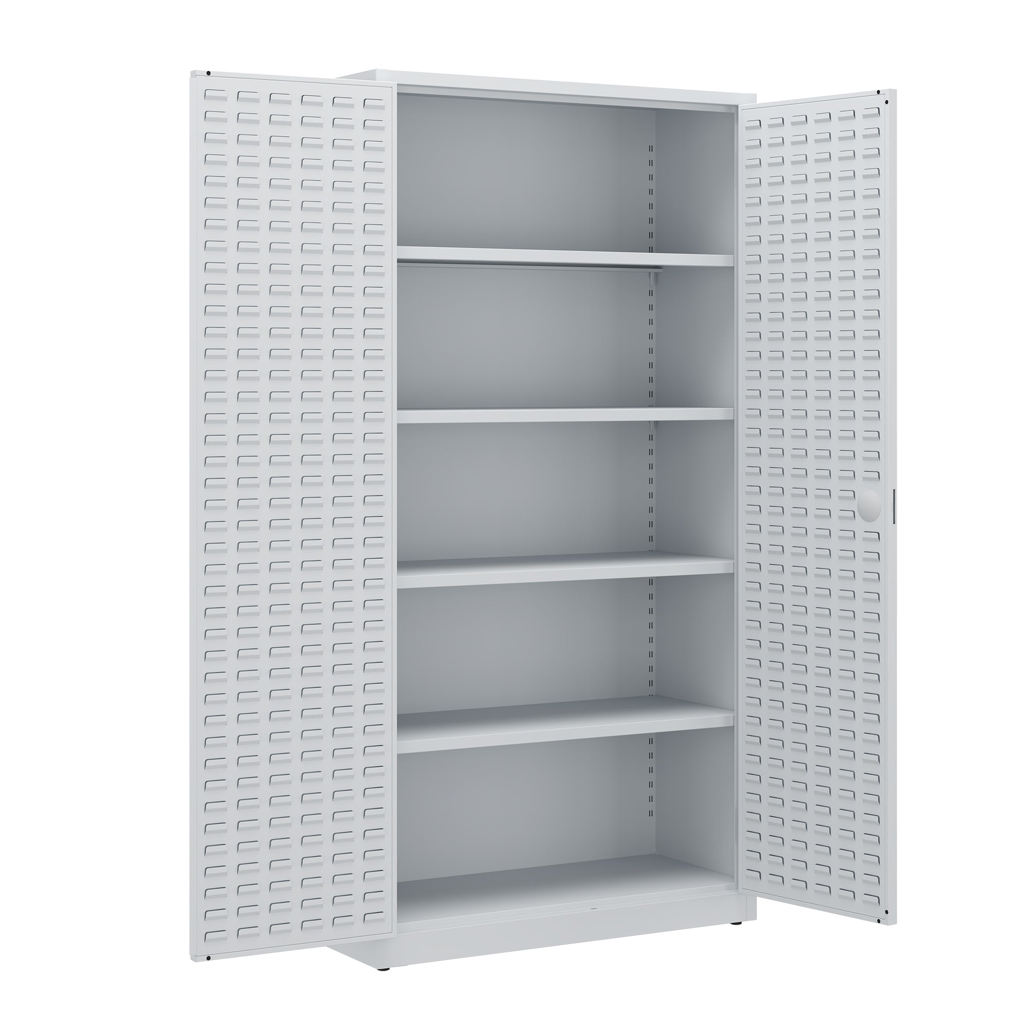 DMTDA zwaarlastkast grijs met bakkenpaneel