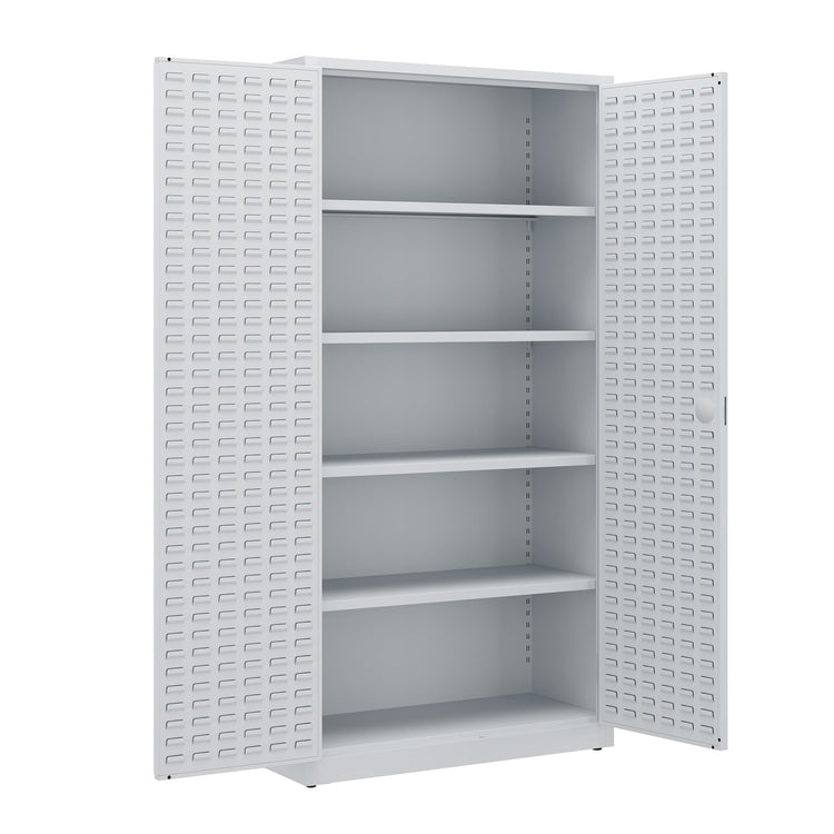 DMTDA zwaarlastkast grijs met bakkenpaneel