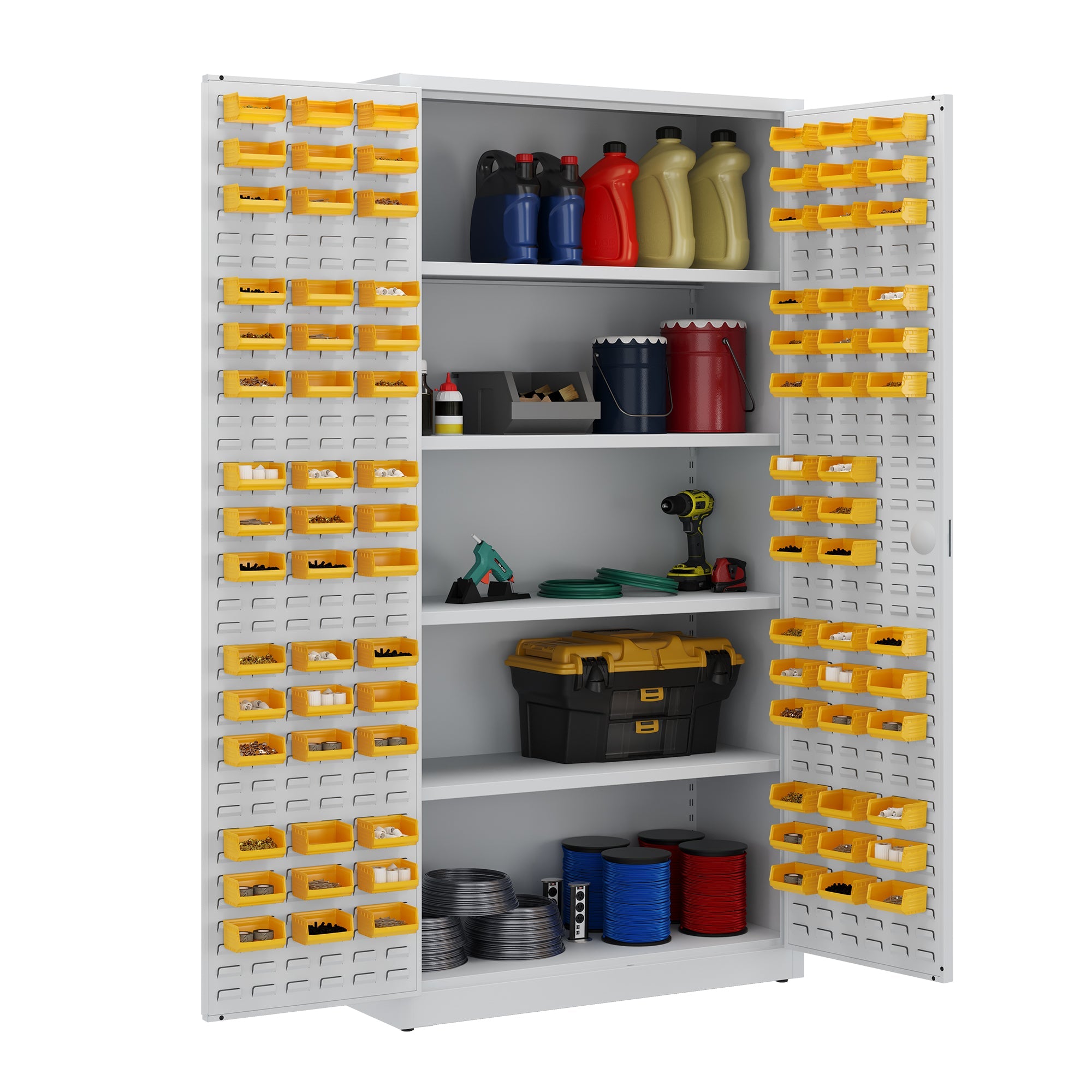 Metalen zwaarlastkast