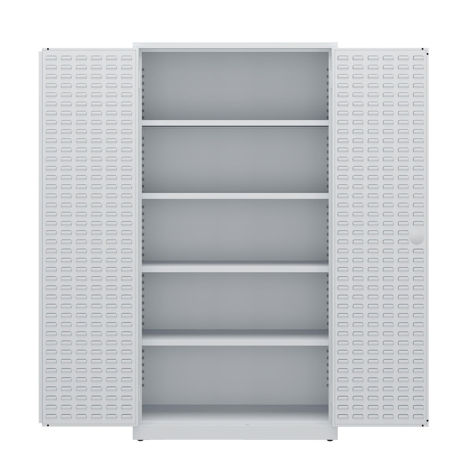 Kast met zwaarlastdeur en bakkenpaneel